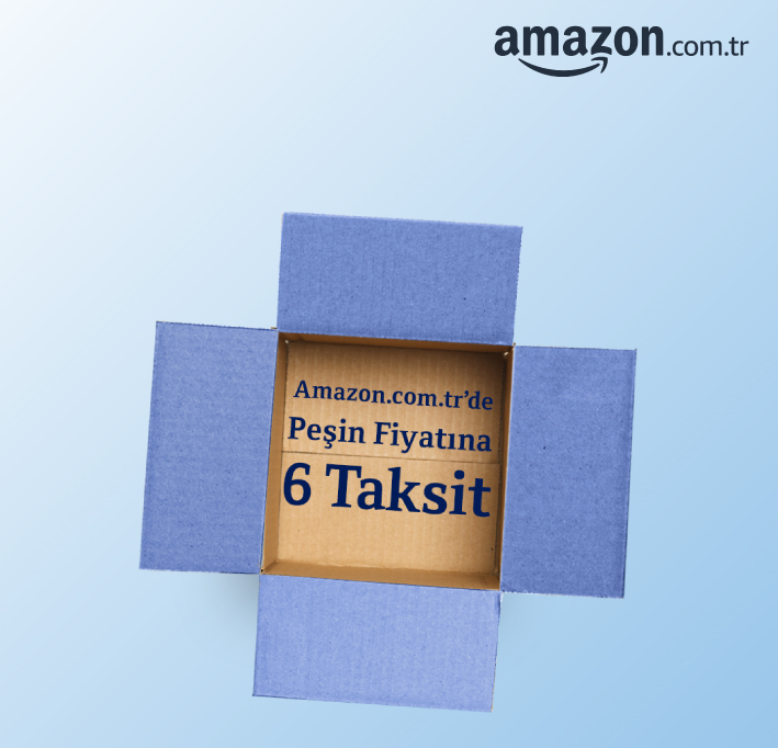 Amazon'da peşin fiyatına 6 aya varan taksit!
